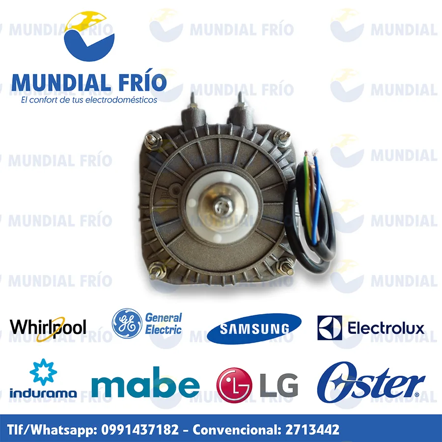 Evaporador y condensador para refrigeración, fotografía de catálogo de Mundial Frío