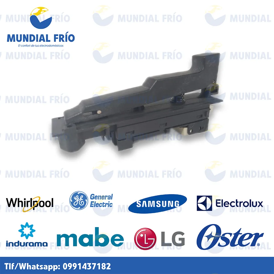 Switch e interruptor para electrodomésticos, fotografía de catálogo de Mundial Frío