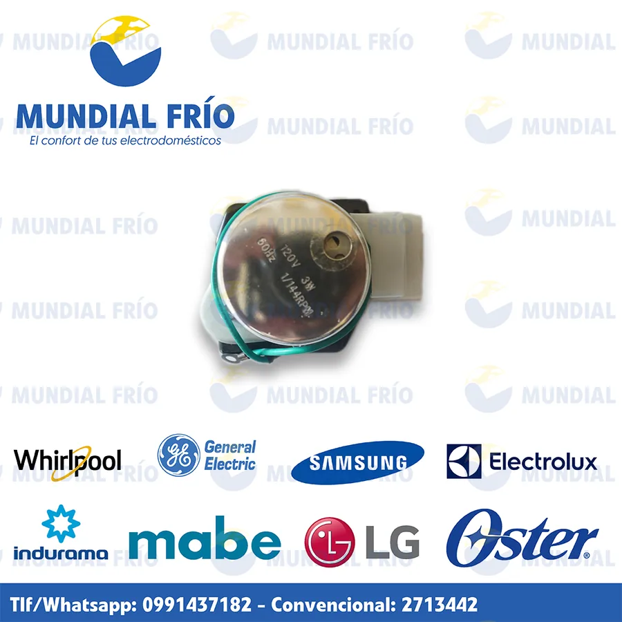 Timer programador para refrigeración, fotografía de catálogo de Mundial Frío