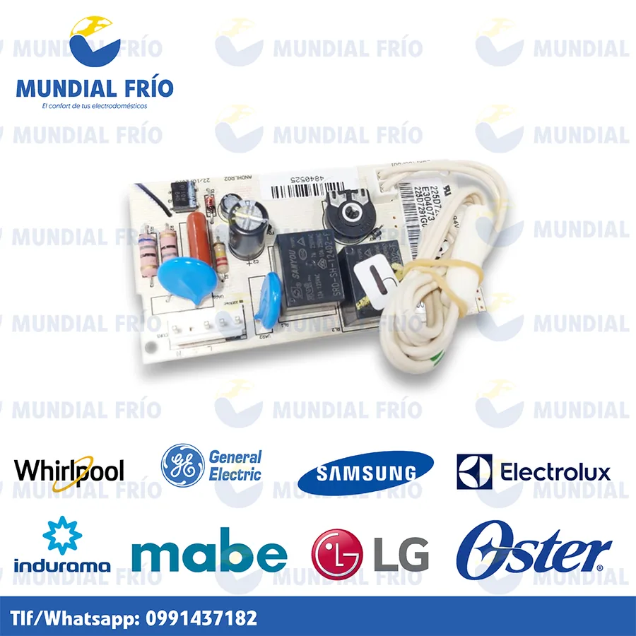 Timer programador para refrigeración, fotografía de catálogo de Mundial Frío
