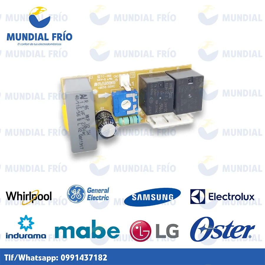 Timer programador para refrigeración, fotografía de catálogo de Mundial Frío